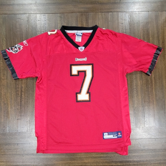 Tampa Bay Buccaneers Jeff Garcia Youth XL Red Reebok Jersey - Picture 1 of 4